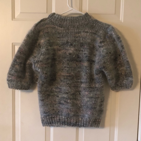 Gray Wool Turtleneck Sweater - Picture 3 of 7